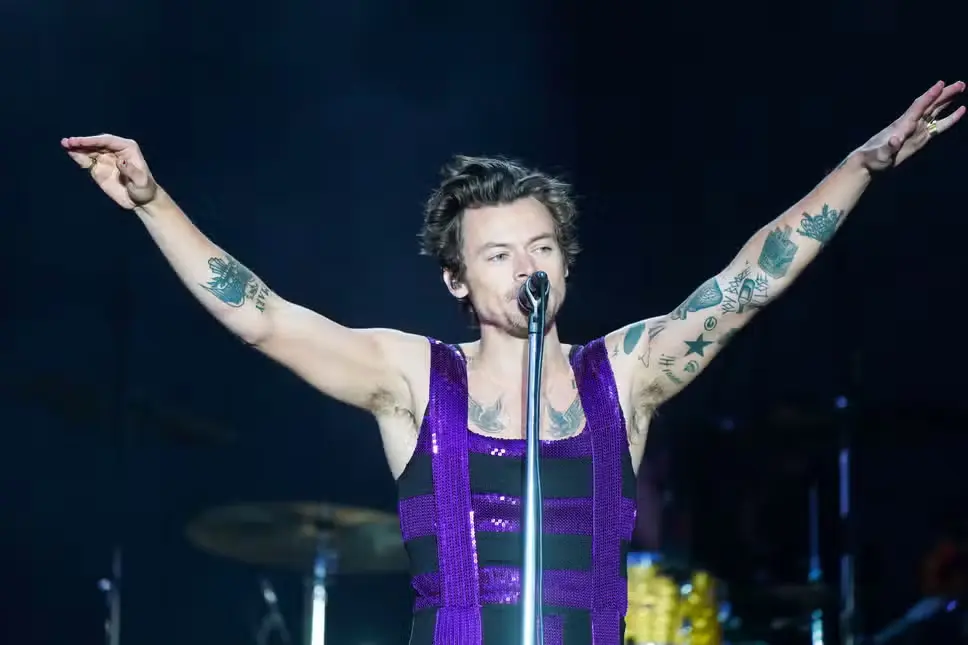 Saat Konser Harry Styles Dilempari Barang, Bagaimana Kondisinya?