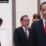 Presiden Jokowi saat memberikan tanggapan terkait pemanggilan Menpora oleh Kejagung. (Youtube sekretariat presiden)