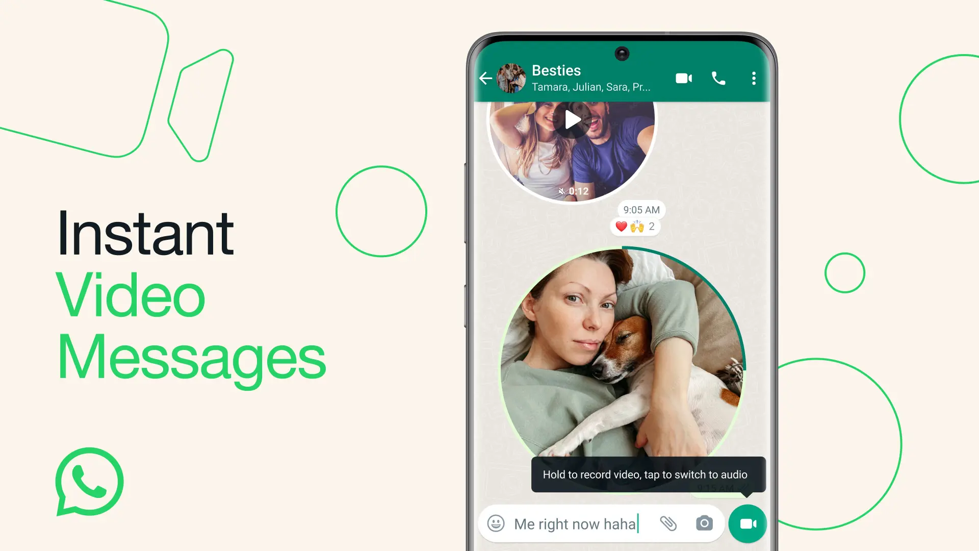 WhatsApp Rilis Pesan Video Instan, Bagaimana Cara Pakainya?