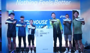 ASICS mendukung para runners dengan bangga menjadi sponsor resmi pada ajang akbar Pocari Run 2023 di Bandung, Jawa Barat.