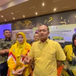 Anggota DPR RI Fraksi Golkar, Bambang Hermanto gelar pertemuan konstituen Baher di Cirebon, Jawa Barat pada Jumat, 21 Juli 2023. Jabar Ekspres/Ayu Lestari.