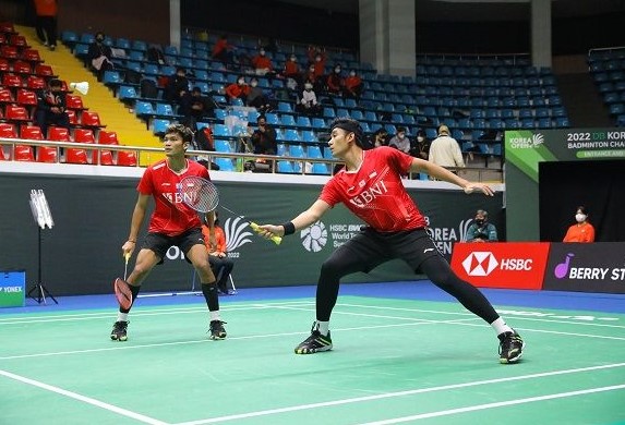 Ganda Putra Bagas/Fikri Targertkan Semifinal dalam Korea Open 2023
