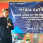 BPJS Kesehatan Cabang Bandung menggelar Media Gathering dengan jurnalis dari media cetak, elektronik, dan online mempererat sinergitas.