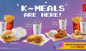 Daftar Menu Paket McD X New Jeans dan Merchandisenya