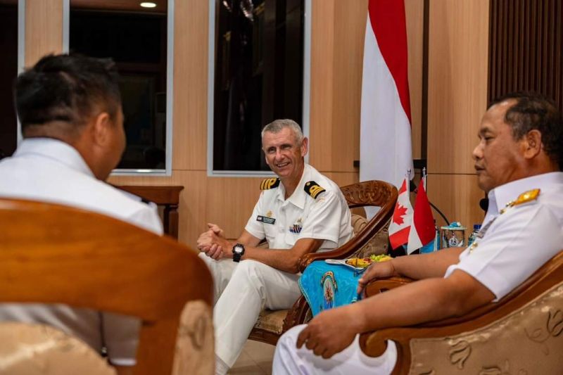 HMCS Kanada Berkunjung ke Surabaya Dalam Pelayaran Indo-Pasifik