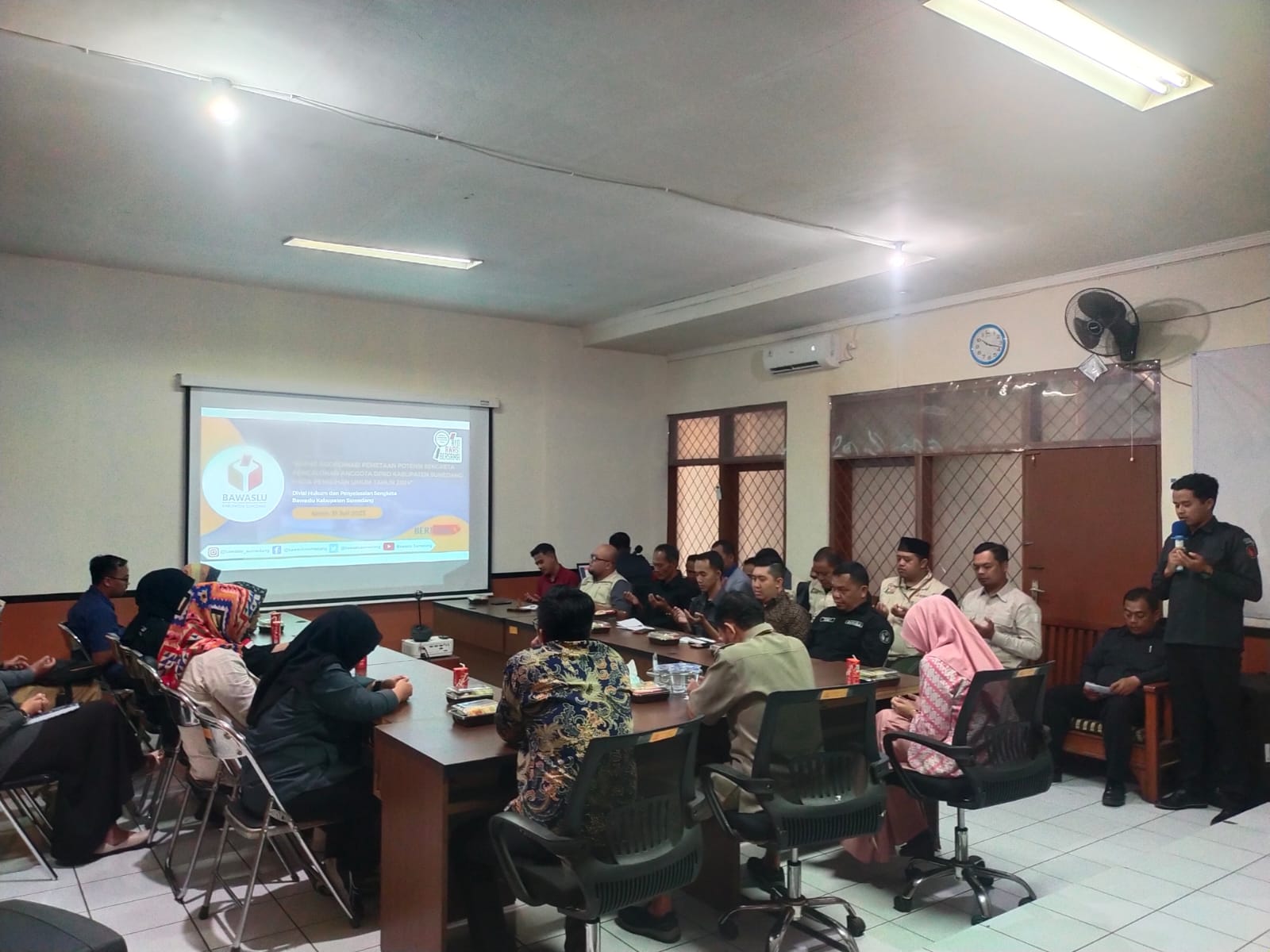 Hasil Rapat Koordinasi Pemetaan Potensi Sengketa Pencalonan Anggota DPRD Kabupaten Sumedang