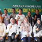 Jajaran Pemkot Bogor bersama Dekopindo Kota Bogor dan sejumlah stakeholder. (Yudha Prananda / Jabar Ekspres)