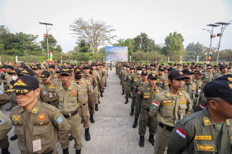 Pemkot Bandung Kukuhkan 2.200 Limnas untuk Amankan Pemilu 2024