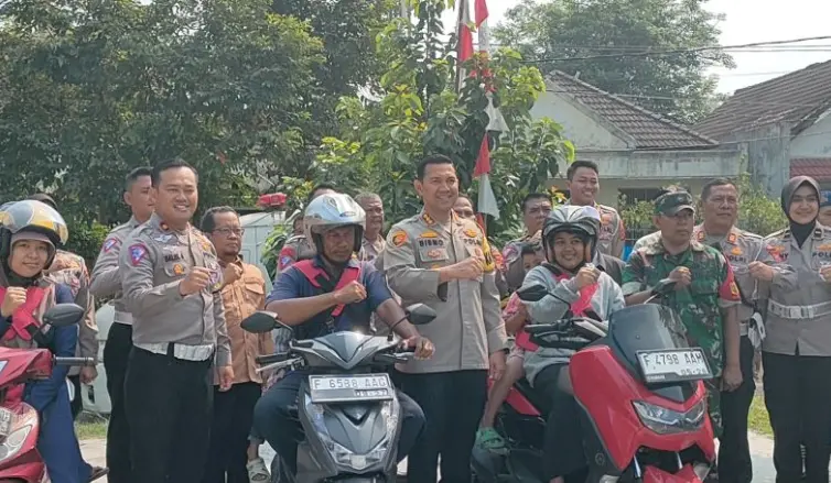 Kampung Patuh Lodaya Tertib Berlalu Lintas Masyarakat Bogor!