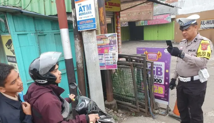 Operasi Pekat Lodaya, Penegakan Disiplin Berlalu Lintas di Cianjur