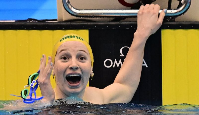 O'Callaghan Breaks World Record at 2023 FINA Aquatics Championships