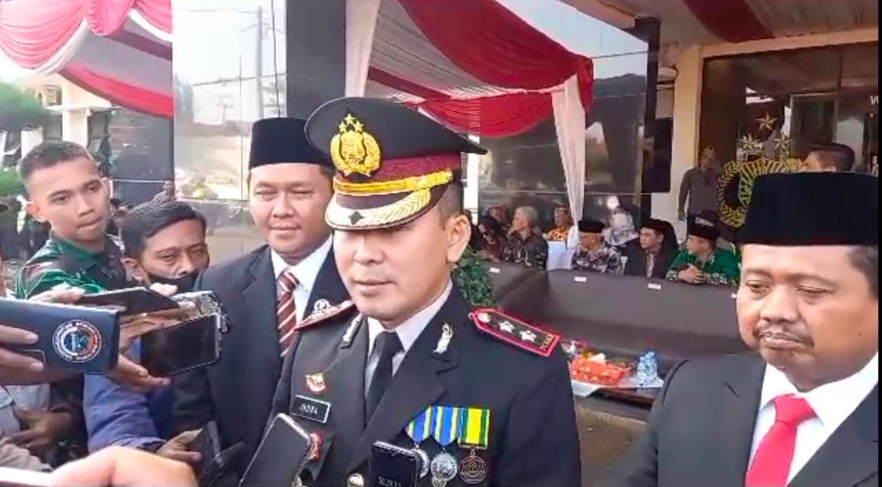 Upacara HUT ke-77 Bhayangkara, Kapolres Sumedang: Perjalanan ini Tidak Mudah