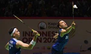 Kalahkan Pasangan Taiwan, Fajar/Rian Berhasil Maju ke Perempat Final Korea Open 2023