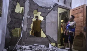 Rincian korban, rumah, dan fasilitas yang rusak terdampak magnitudo 6,4 di wilayah Bantul, (Daerah Istimewa Yogyakarta) Jumat, 30 Juni 2023. ANTARA/Hendra Nurdiyansyah.
