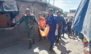 Satu korban ABK Bunga Jaya tenggelam di perairan Cirebon ditemukan. (Dok Tim SAR)