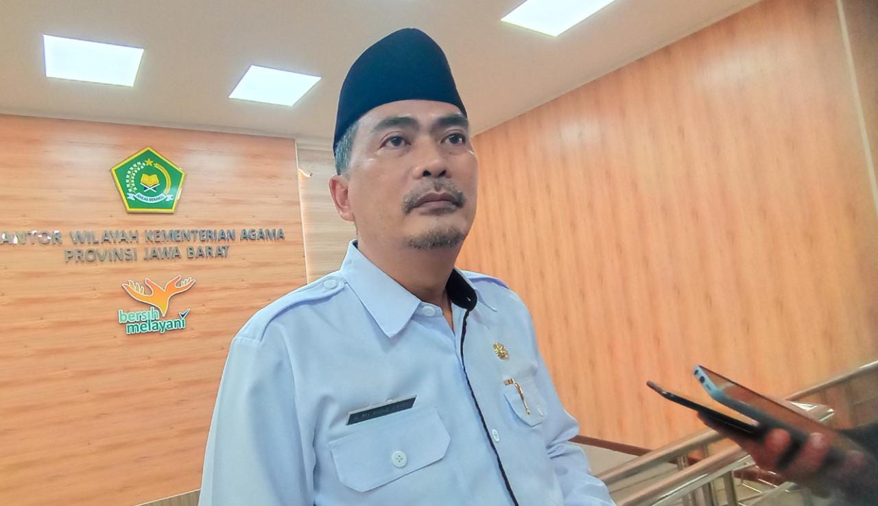 Ist. Plh. Kepala Kemenag Jabar, Ali Abdul Latief. Foto. Sandi Nugraha.