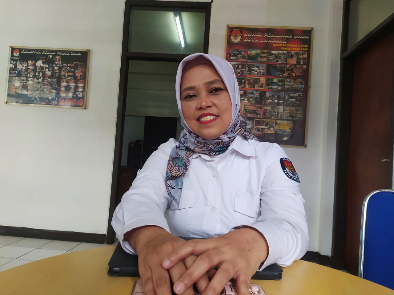 Ketua KPU Kota Bandung, Suharti saat ditemui. Foto: Akmal Firmansyah/Jabarekspres