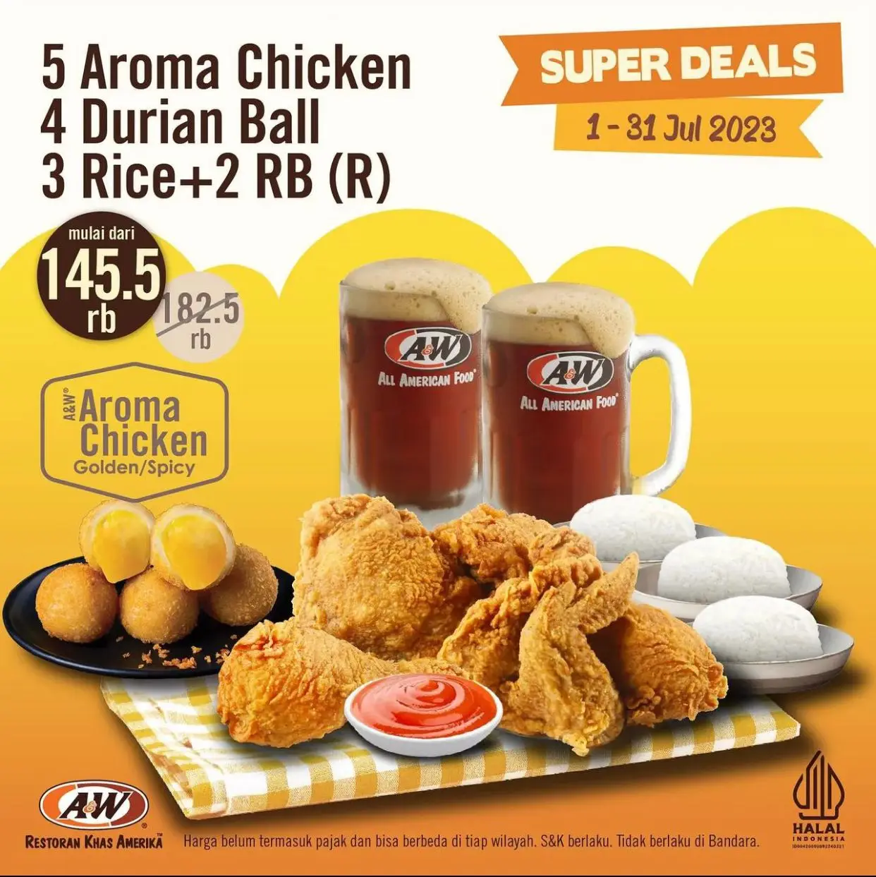 Promo A&W Juli 2023, Nikmati Keuntungannya Saat Ini Juga!