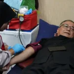Meriahkan HUT Perwosi ke-56, Wabub Sukabumi Lakukan Donor Darah 