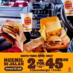 Promo Burger King, Bisa Buat Kamu Seru Ngemil di Jalan!