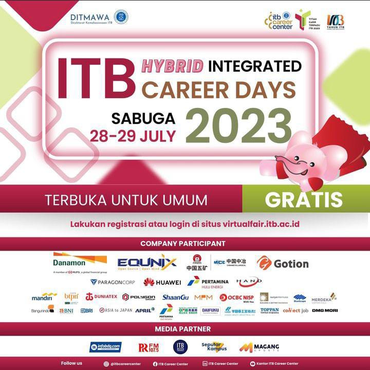 ITB Integrated Career Days July 2023