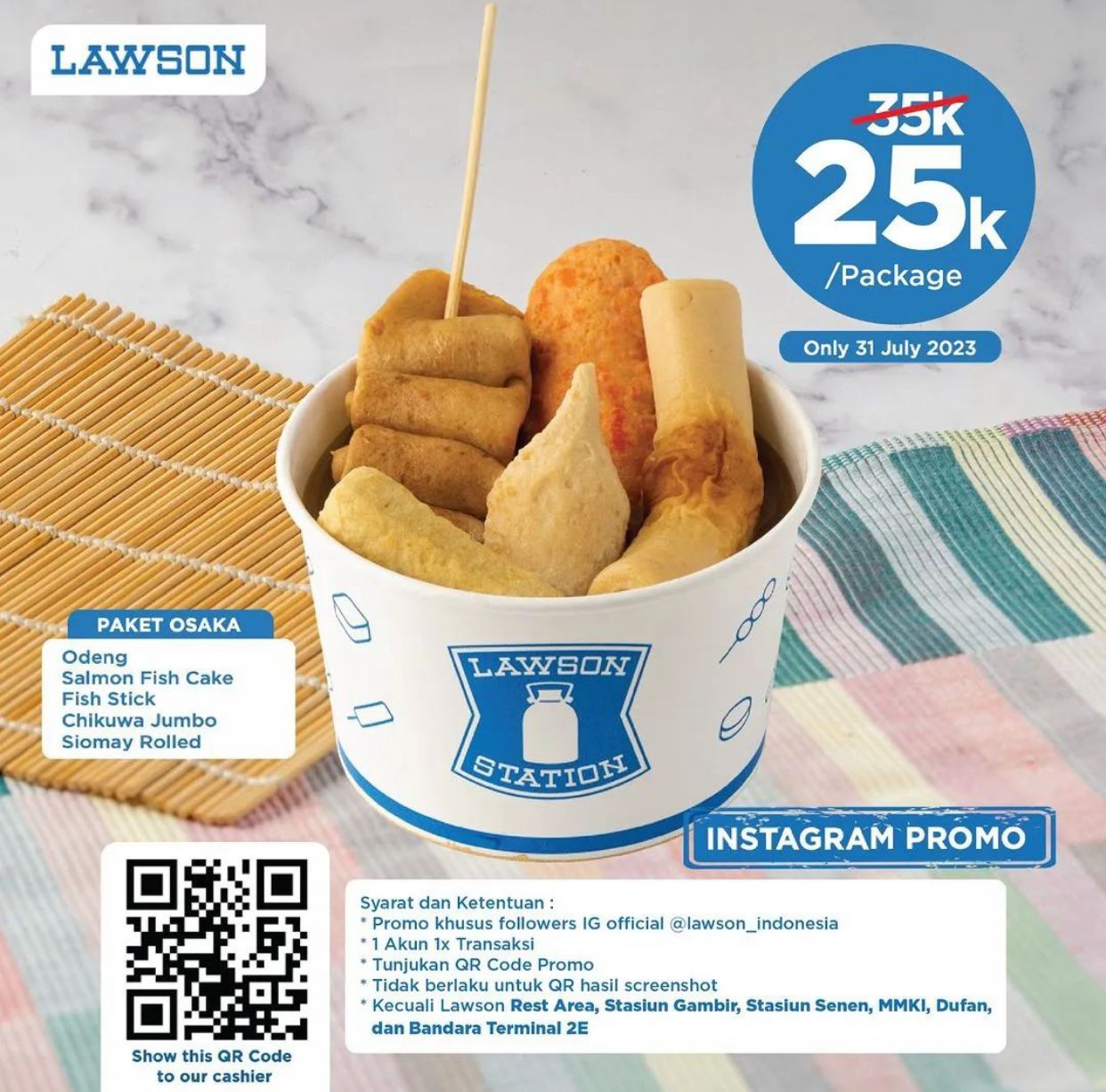 Promo Lawson, Klaim Keuntungannya Hanya di Hari Ini!