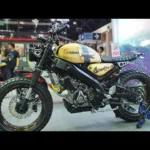 Gaya Cafe Racer Terhebat! Modifikasi Yamaha XSR 155 Menaklukkan World Grand Prix ke-60