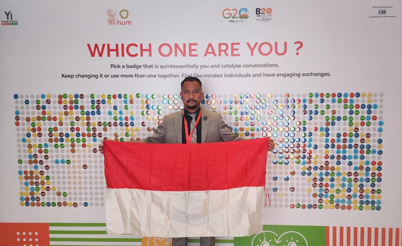 Adit Setiawan, menjadi salah satu pengusaha yang mewakili Indonesia dalam Gelaran G20 YEA yang diadakan di India.