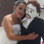 Seorang wanita Brasil mengaku menikah dengan sebuah boneka kain