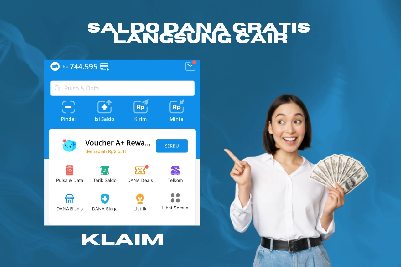 Klaim Sekarang! Saldo DANA Gratis Dari Link Kaget Ini