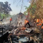 Kebakaran di Sukabumi, 7 Rumah Terbakar Serta Harta Benda Lainnya Ikut Hangus
