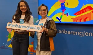 Jenius Dukung Pocari Sweat Run Indonesia 2023 Melalui Rangkaian Acara #laribarengjenius, Melanie Putria Berbagi Cerita Inspiratif