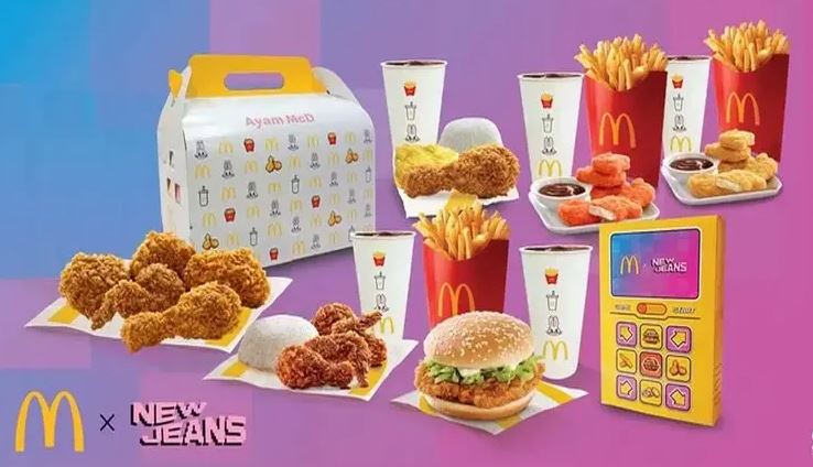 Menu McD x New Jeans sudah di beli hari ini, cek harga dan paket lengkapnya