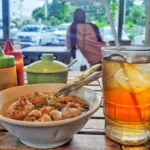 minum es teh setelah makan bakso