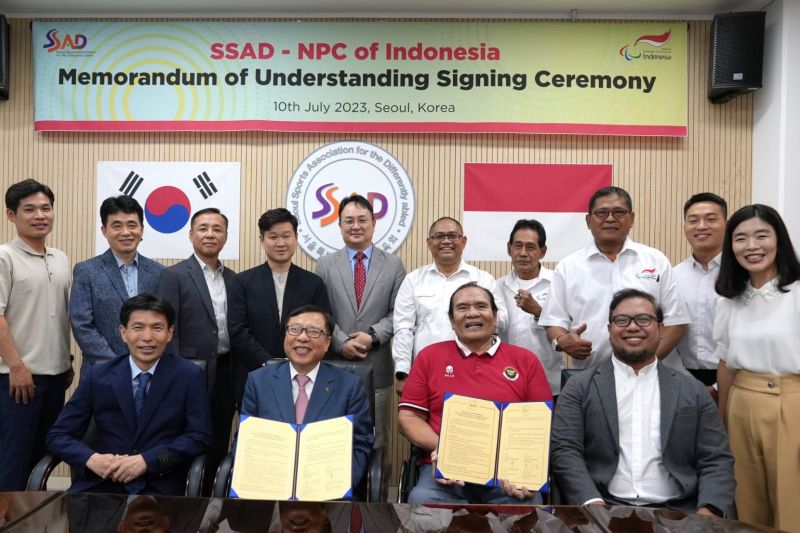 NPC Indonesia Cooperates with South Korea to Improve Sports Performance