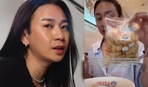 Viral!! Aksi Influencer Jovi Adhiguna Makan Kerupuk Babi di Restoran Halal!