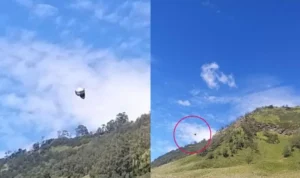 Viral Kemunculan UFO di Gunung Bromo