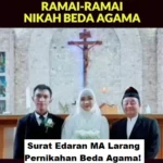 Surat Edaran MA Larang Pernikahan Beda Agama!