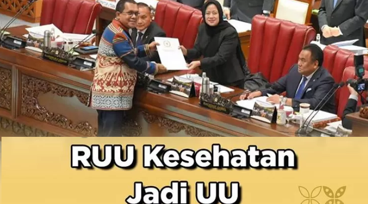 DPR Sahkan RUU Kesehatan Menjadi UU