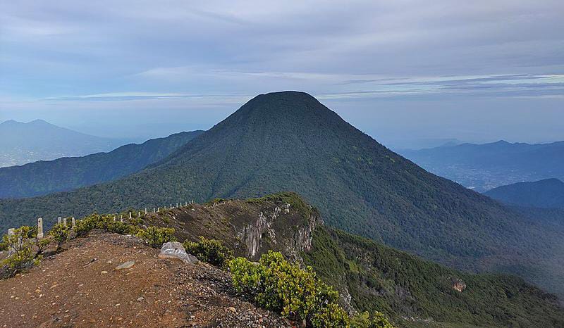 Belasan Pendaki Ilegal di Gunung Pangrango di Amankan oleh Petugas