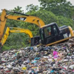 Ilustrasi: Pengolahan sampah di eks-TPA Cicabe, Kota Bandung.