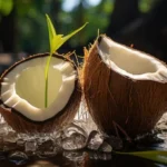 Ilustrasi manfaat dari air kelapa untuk kecantikan dan kesehatan kulit wajah. (freepik)