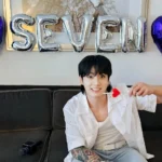 Jungkook BTS yang dijadwalkan akan merilis lagu SEVEN miliknya menjadi versi remix. (Instagram BIghit Music)