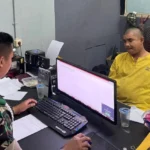 Proses pemeriksaan Tersangka Oknum TNI di Pomdam JAya. (dok TNI AD)