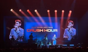 Konser di Jakarta, Crush Akui Suka Nasgor dan Jakarta Miliki Penonton Terbanyak se-Asia!