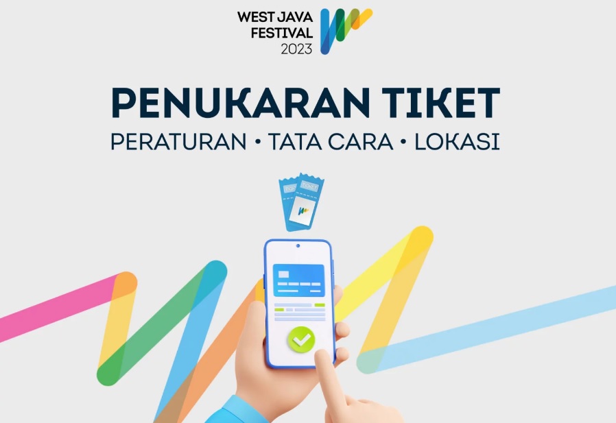 Cara Penukaran Tiket Konser WJF 2023/ Tangkap Layar Laman West Java Festival