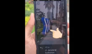 Cara Menggunakan Fitur Google Live View di HP/ Tangkap Layar Twitter @googleindonesia