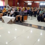 Ratusan UMMK di Kota Cimahi mengikuti sosialisasi perizinan dan akses permodalan mikro, di Techno Park, Kamis (24/8).