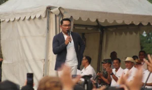 Ridwan Kamil saat membuka kegiatan Bogor Fest 2023. Foto: Sandika Fadilah/Jabarekspres.com