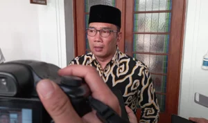 Gubernur Jabar, Ridwan Kamil sebut 31 anggota NII insyaf karena sudah kembali NKRI. Jabar Ekspres/Sandi Nugraha.